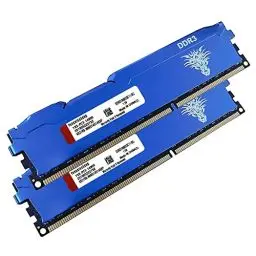 Produktbild: DDR3 16GB Kit (8GBx2) Desktop RAM 1866MHz PC3-14900 UDIMM Non-ECC Unbuffered 1.5V 2Rx8 Dual Rank 240 Pin CL13 PC Computer Memory Upgrade Module Arbeitsspeicher Kit (Blau)