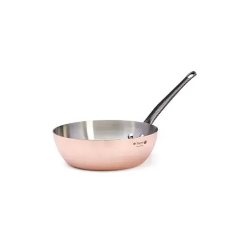 Produktbild: De Buyer 6464.20 Sauteuse, Edelstahl, Silber, 20 cm