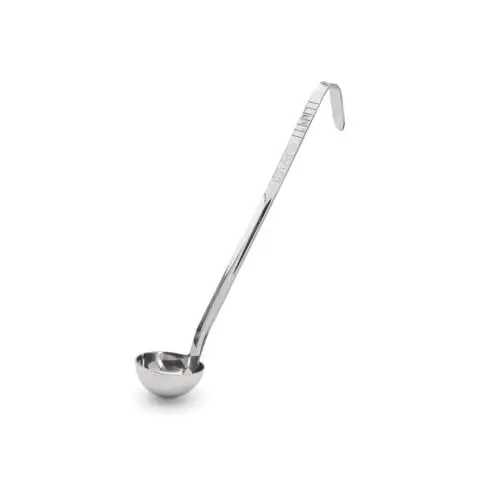 Produktbild: De Buyer Profi Schöpfkelle aus Edelstahl, 6 cm Durchmesser, spülmaschinengeeignet, Silber