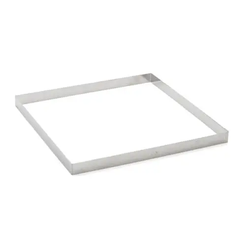 Produktbild: De Buyer 3905.28 Tortenringe aus Edelstahl, Höhe 2 cm 28Cm