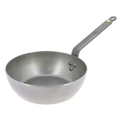 Produktbild: de Buyer, Schmorpfanne Mineral B aus Carbonstahl, Ø 28 cm, 5614.28, Silber