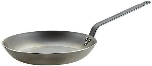Produktbild: de Buyer - Bratpfanne CARBONE PLUS aus Eisenstahl - 28 cm - 5110.28, Silber