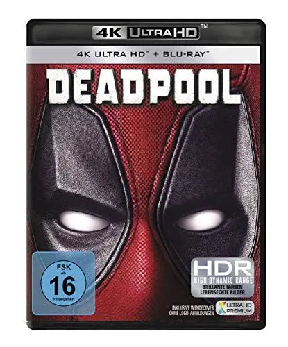 Produktbild: Deadpool (4K Ultra-HD) (+ Blu-ray)