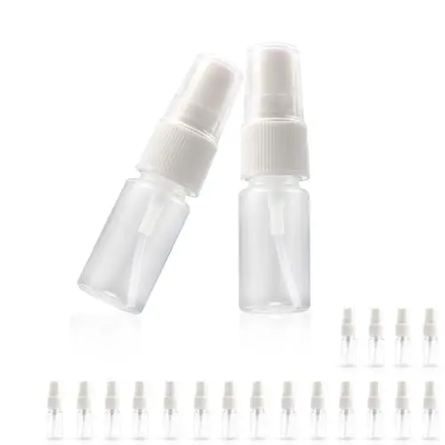 Produktbild: DEANKEJI 20 Stücke Sprühflaschen, Kleine Sprühflasche, Zerstäuber Sprühflasche, Sprühflasche 10ml Leicht und Tragbar Wiederverwendbar, für Parfüm Toner Alkohol