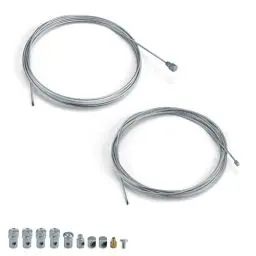 Produktbild: DEANKEJI 2 Stück Bremszug Fahrrad, Fahrrad Bremszug Durchmesser 1,1 mm und Durchmesser 1,5 mm, Fahrrad Bremszuge Set für Mountainbike, Rennrad