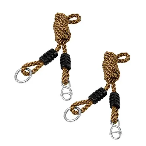 Produktbild: DEANKEJI Schaukelseile, 2 Stück Schaukelseile Verstellbar, 1.8M Verlängerung Schaukelseile - Hängematte Befestigung Baum, Geeignet für Camping Hängematten, Schaukeln, Hält bis zu 300kg