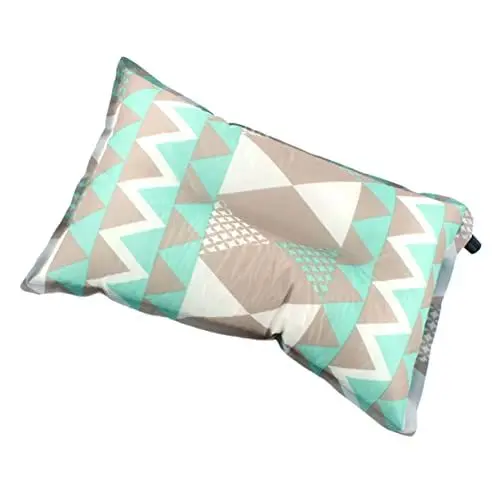 Produktbild: DEARMAMY 1stück Automatisches Aufblasbares Kissen Tragbarer Reisekomfort Ergonomisches Kissen Für Reisen Camping Und Druckdesign