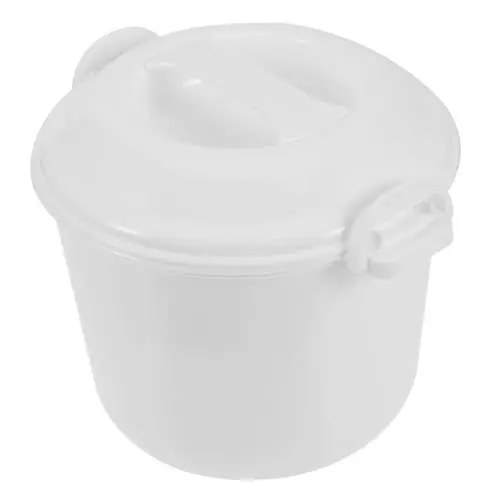 Produktbild: DEARMAMY 1 Satz tragbarer Mikrowellen-Reiskocher Reistöpfe für die Mikrowelle Mini-Mikrowelle Dampftopf Reiskocher Tasse Reiskocher mikrowelle Heizung Brotdose Asien Reis Kocher 3l Dampfer