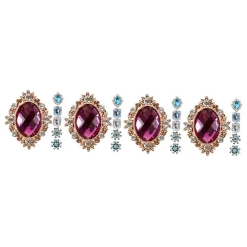Produktbild: DEARMAMY 24 Stk Schuhe Applikation graceling sandaletten partyhüte prom Schnürsenkel Strass-Schuhschnalle Schuhanhänger Schuhclips für die Braut Schuhclips für Pumps mit Absatz Strasssteine
