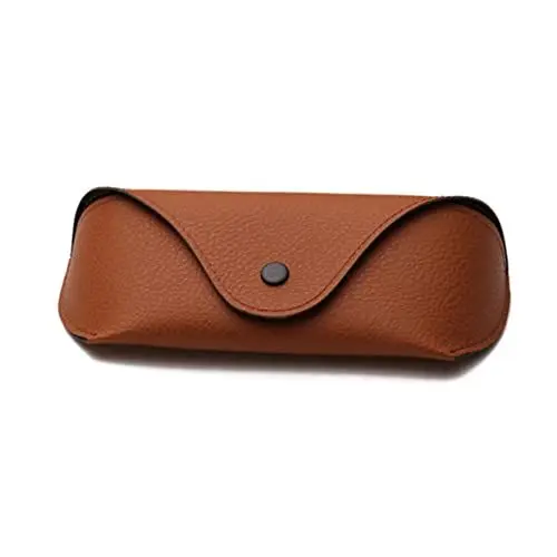 Produktbild: DEARMAMY 2st Sonnenbrillenetui Reiseetuis Für Brillen Tragbare Sonnenbrille Brillenaufbewahrung Brillenhalter Etuis Für Sonnenbrillen Brille Schwarz Die Einkaufstasche Auto Die Tasche Brown
