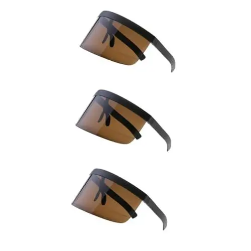 Produktbild: DEARMAMY 3 Stück Brillen Winddichte Sonnenbrille Schützende Sonnenbrille Sonnenschutz Sonnenbrille