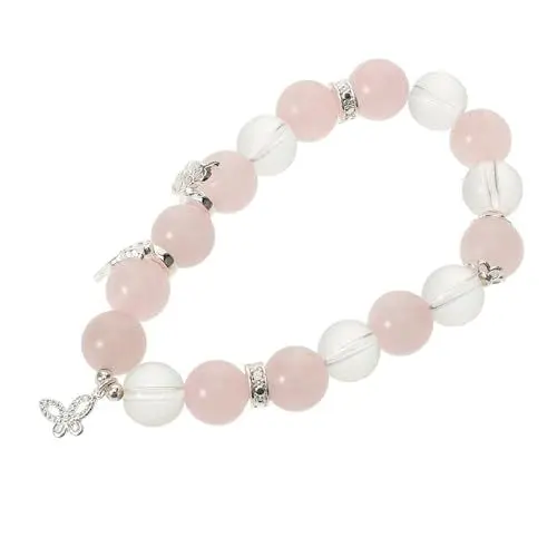 Produktbild: DEARMAMY Butterfly Beaded Bracelet Für Frauen Verstellbares Tragbares Armband Aus Hochwertigen Materialien Für Alltag Und Besondere Anlässe Stilvolles Design Zarten Farben Für
