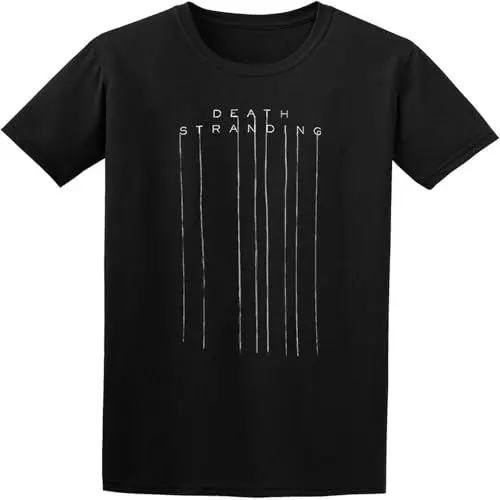 Produktbild: Death Stranding Graphic Hideo Kojima Video Game T Shirt Graphic Tee for Men Shirt Black XXL