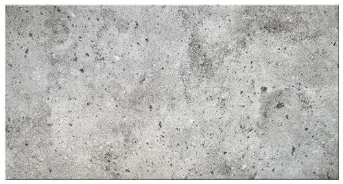 Produktbild: DECCART Wand-Paneele in Betonoptik - Deckenpaneele - Wandverkleidung Deckenverkleidung mit Beton-Imitat - Wandplatten in Grau aus Polystyrol - 100x50 cm - Betongrau - 7314 XL - 8 Stück (4 m²)