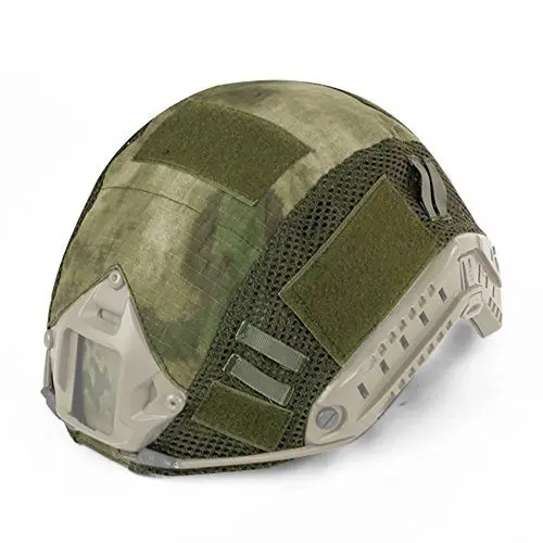 Produktbild: DECHO-C Taktischer Militärkampf Schneller Sturzhelm-Tarnungs-Abdeckung für MH/PJ Art schneller Sturzhelm Airsoft Paintball-Jagd-Schießen-Gang