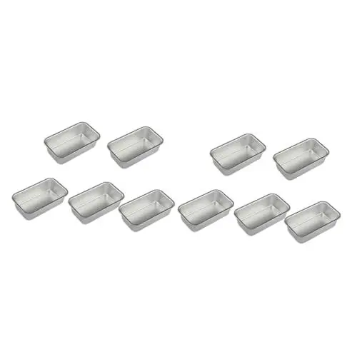 Produktbild: DECHOUS 10 Stk health wellness bratenblech tatsächl формы для выпечки brötchenbackformen grillwok kitchen inviolate bread baking pan römmertopf Kuchen Brotpfanne Teig Bratpfanne Pappbecher