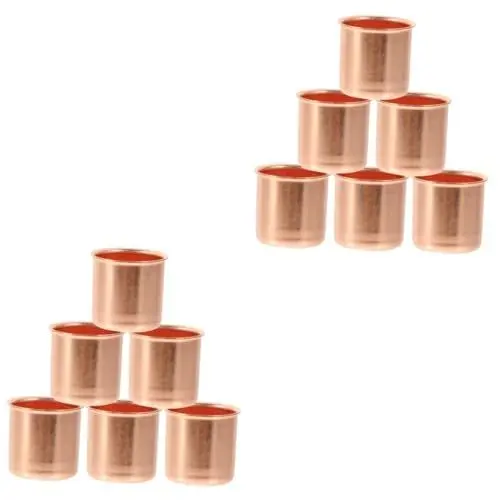 Produktbild: DECHOUS 12 Stk Kerzenbecher aus Metall Tischkerzen DIY Teelichthalter Kerzenhalter Kerzenständer Tischdekoration für zu Hause Teelichtständer Schreibtisch Dekorationen kleine Kerze