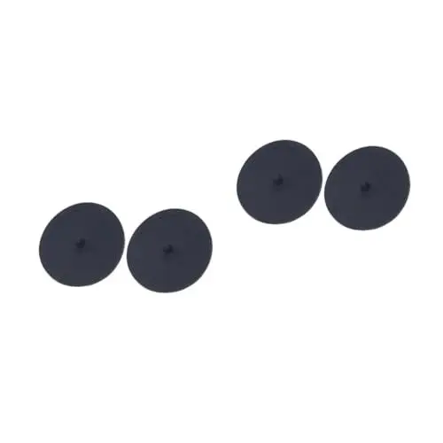 Produktbild: DECHOUS 2 Sätze Reinigungstabletten Für Kaffeemaschinen Rückwärtsreinigungsmatte Schleifer Espresso Bausatz Automatisch Hersteller Deckel Leistung Grat Entlüften Black Gummi 2 Stück * 2