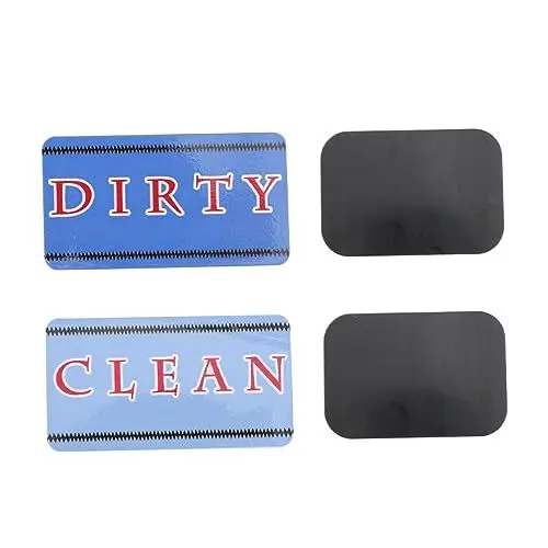 Produktbild: DECHOUS Dirty Clean Magnet Für Spülmaschine Home Reinigungsschild Spülmaschinenmagnet Schild
