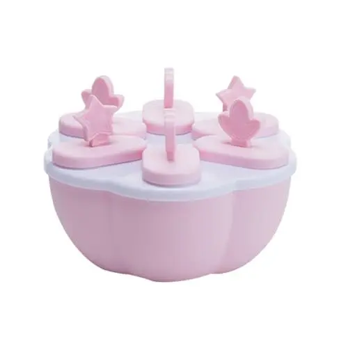 Produktbild: DECHOUS Eismaschine Eis Am Stiel Würfel Pop Abs Creme Eisform Rosa