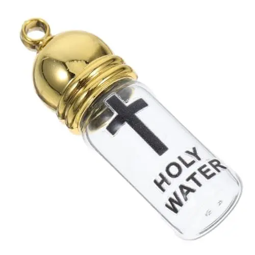 Produktbild: DECHOUS Ostern Weihwasserflasche Weihwasserflaschen Masse Party-wasserbehälter-gefälligkeiten Taufschmuck Für Mädchen Hochzeit Taufe Dekorationen Kirchendekoration Weihwasserhalter Glas
