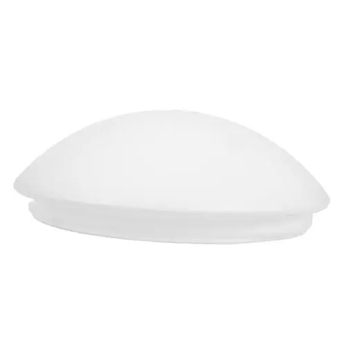 Produktbild: Garneck Deckenleuchtenabdeckung Runder Lampenschirm Kunststoff Deckenleuchtenteil Sensor-lichtschirm Weiche Lichtverteilung Für Schlafzimmer