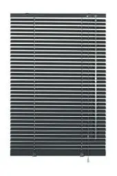 Produktbild: Gardinia Alu-Jalousie, Sicht-, Licht- und Blendschutz, Wand- und Deckenmontage, Alle Montage-Teile inklusive, Aluminium-Jalousie, Schiefergrau, 140 x 175 cm (BxH), 30789, Sonstige