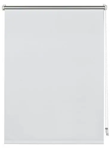 Produktbild: Deco Company Rollo mit Thermo-Rückseite zum Klemmen, Verdunklungsrollo ohne Bohren, Höchste Lichtreflexion, Hitzeschutz, Energiesparend, Weiß, 60 x 150 cm (BxH)