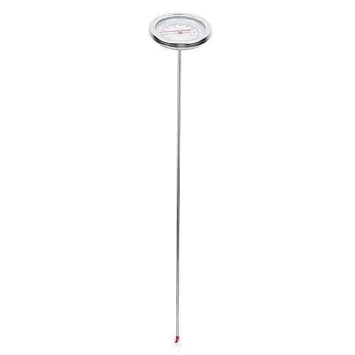 Produktbild: DECOMELODY Bodenthermometer Lang Für Präzise Bodentemperaturmessung Kompostthermometer-tool Aus Edelstahl Gartenthermometer-tool Für Umpflanzen-sensor