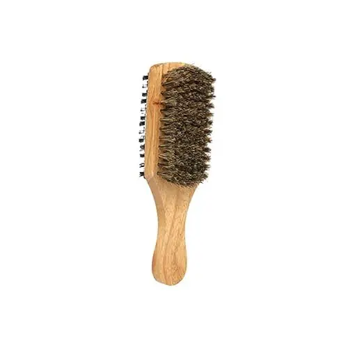 Produktbild: DECOMELODY Herren Bartbürste beard brush for men beard care Bartbürste für Bartträger Bartpflegeprodukt Bartkamm Mann Bartschneider Bartstyling-Hersteller Accessoires für änner Hölzern