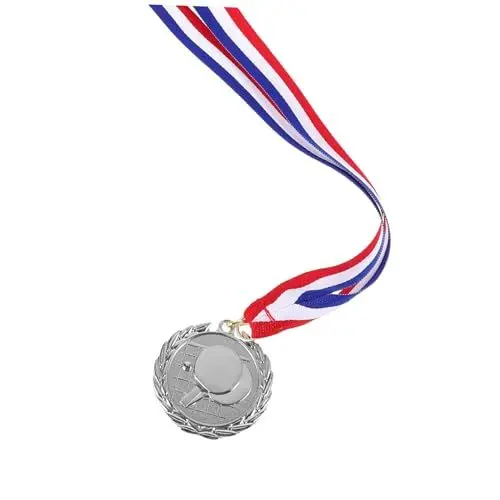 Produktbild: DECOMELODY Tischtennis Medaille Aus Metall Für Junge Mädchen Sportauszeichnung Für Wettbewerbe Community-Spiele Und Schulveranstaltungen Elegante Und Langlebige Anerkennung Für Junge