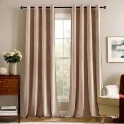 Produktbild: Deconovo Blickdichte Thermo Gardinen Total Verdunkelnde Vorhänge Wärmeisolierend Samt Vorhang mit Ösen Kinderzimmer, 180x140 cm(HöhexBreite), Hellrosa, 2er Set