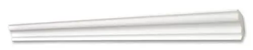 Produktbild: Decosa Deckenleiste S30 - Edle Stuckleiste in Weiß - 30 Leisten à 2 m Länge = 60 m - Zierleiste aus Styropor 32 x 27 mm - Für Decke oder Wand