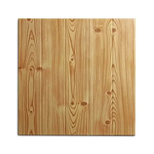 Produktbild: Decosa Deckenplatten ATHEN in Kiefer Dekor - 160 Platten = 40 m2 - Deckenpaneele in Holz Optik - Decken Paneele aus Styropor - 50 x 50 cm