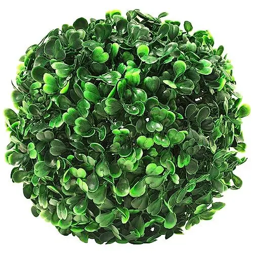 Produktbild: Decovego Deko Buchsbaum Künstlich 18 cm Buchsbaumkugel Kugel Künstliche Pflanzen Pflanze Buchskugel Kunstpflanze Buchskugel