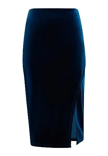 Produktbild: TYLIN Damen Midirock 19229178-TY01, BLAU, S