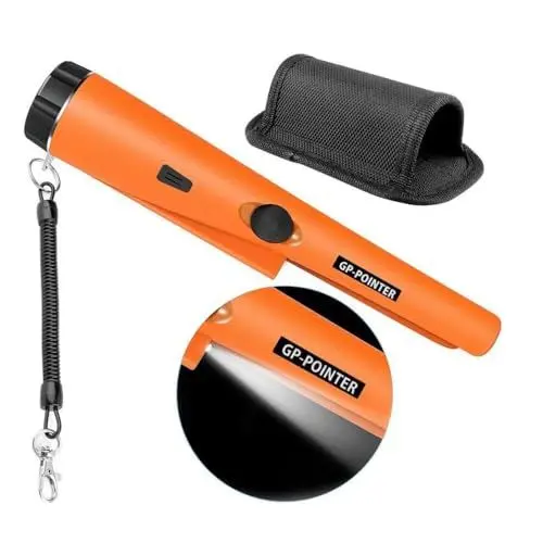 Produktbild: DeeAWai Metalldetektoren für Kinder und Erwachsene – Leichter, wasserdichter Metalldetektor für Anfänger mit 20-cm-Spule – Metalldetektoren für Kinder mit verstellbarem Schaft