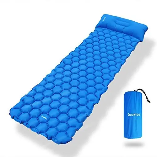 Produktbild: Deeplee Camping Isomatte,Einzelne Schlafmatte Ultraleichte Isomatte für Outdoor,Feuchtigkeitsfes für Wandern,Backpacking,Camping,Strand(Blau)