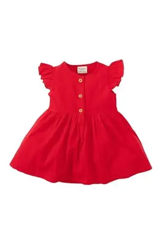 Produktbild: DeFacto Baby Mädchen Kleid - Neugeborenen Kleidung,Rot,12-18 Monate