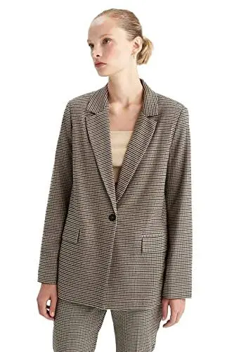 Produktbild: DeFacto Damen Blazer für Freizeitkleidung Blazer für DamenANTHRA,40