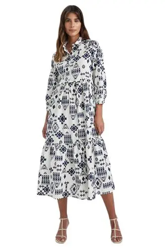 Produktbild: DeFacto Damen Z9109AZ Dress, Sand, 38