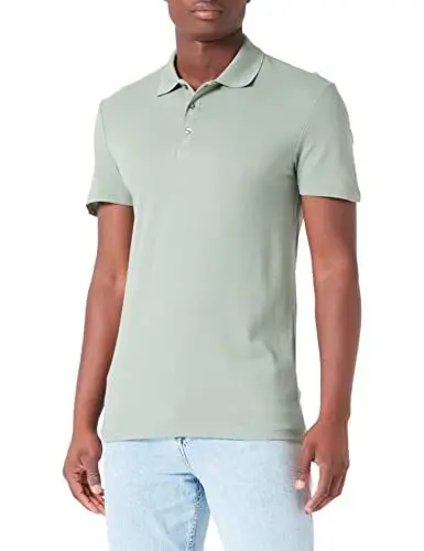 Produktbild: DeFacto Herren M6609AZ Polo Shirt, LT.Green, XS