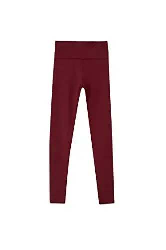Produktbild: DeFacto High Waist Leggings für Damen - Sport Tights für Damen Sporthose Bordeaux,S