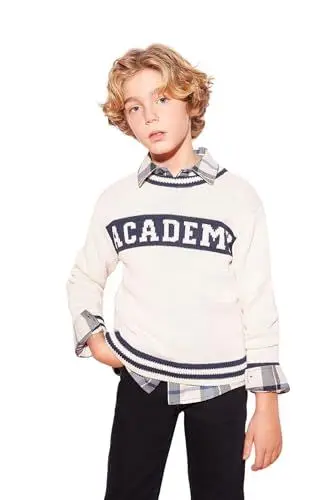 Produktbild: DeFacto Langarmshirt Pullover und Sweatshirt für Jungen - Stilvolle Kinderbekleidung für die kalte Jahreszeit Pullover für Kinder Regular Fit Hooded