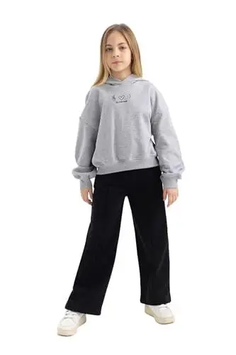 Produktbild: DeFacto Mädchen Sporthose - Bequeme Jogginghose und Trainingshose für aktive Kinder - Sporthosen für Mädchen