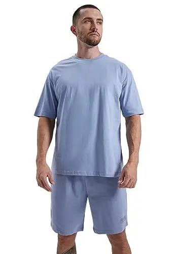 Produktbild: DeFacto Men's A1624AX T-Shirt, Blue, M