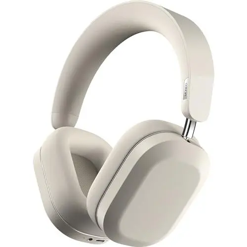 Produktbild: Defunc Mondo by Over-Ear kabellose Kopfhörer mit optionalem Kabel, 45 Stunden aktive Spielzeit, Bluetooth, Dual-ENC-Mikrofone und Treiber, Greige
