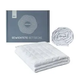 Produktbild: Degrees of Comfort Gewichtsdecke 155x220cm 7kg, Anti Stress Therapiedecke aus 100% Baumwolle, Schwere Decke Beschwerte Decke für Kinder Erwachsene Kann den Schlaf verbessern und Stress abbauen