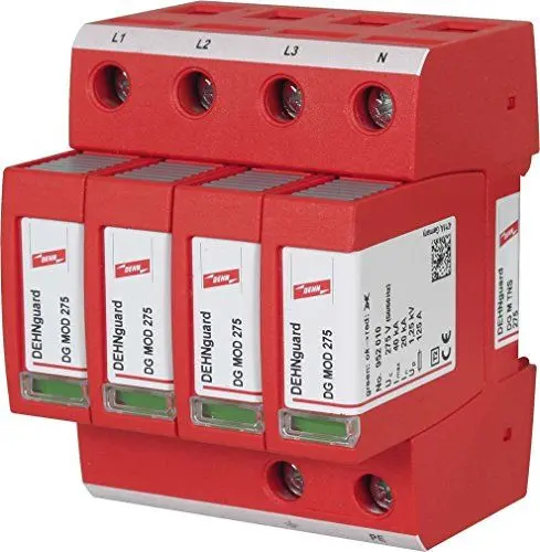 Produktbild: DEHN 952400 Stromversorgung Typ2 Überspannungsableiter für Energietechnik, 1 Packung