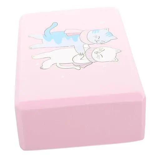 Produktbild: dehnübungen schaumstoffblock yogablocks yoga blöcke yoga block Yoga-Keil Gymnastikstange Yoga-Shorts Yogagurte Tanzblock Tanz benutzte Steine Yoga-Stein EVA mit hoher Dichte Rosa Kisangel